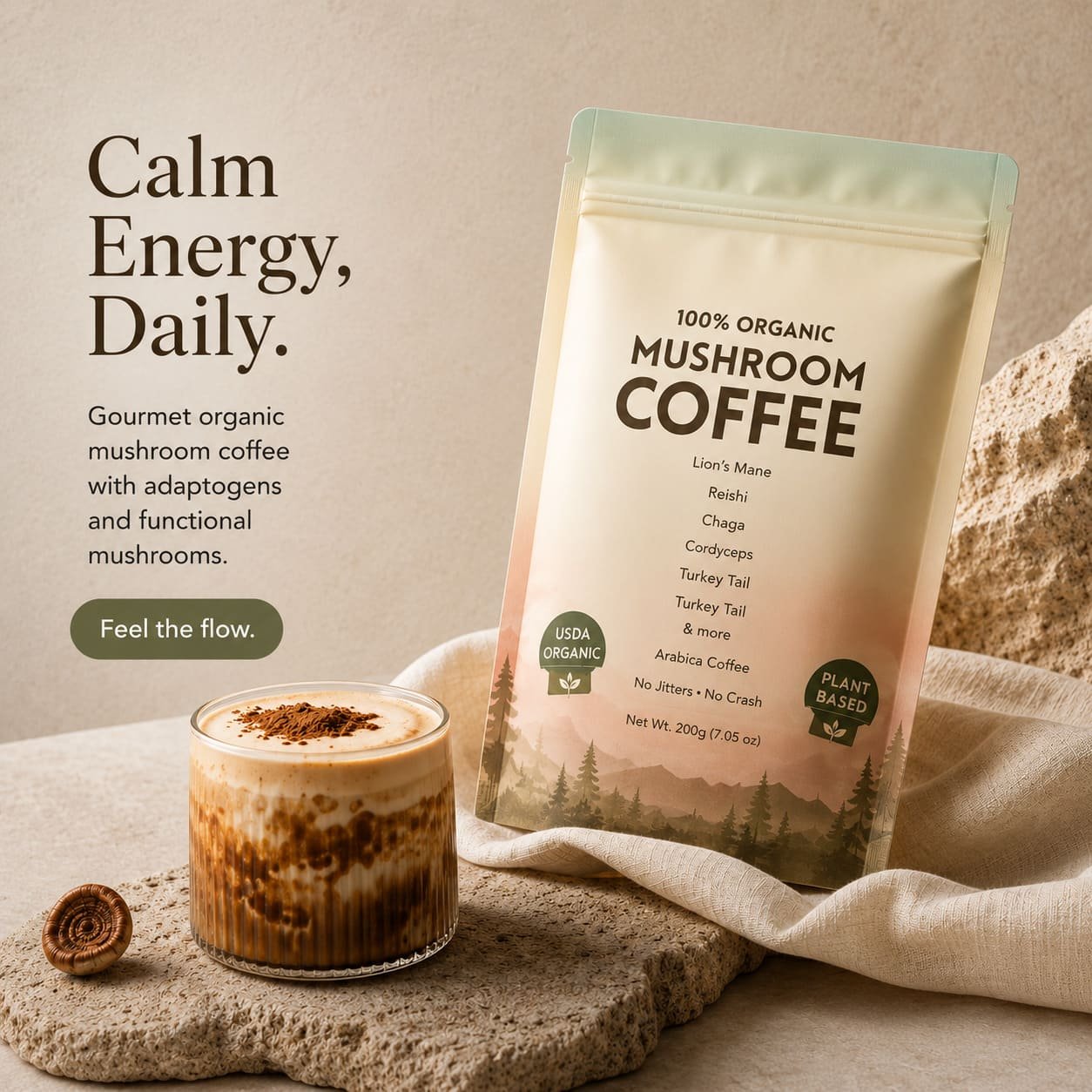Daily Balance Mushroom Coffee